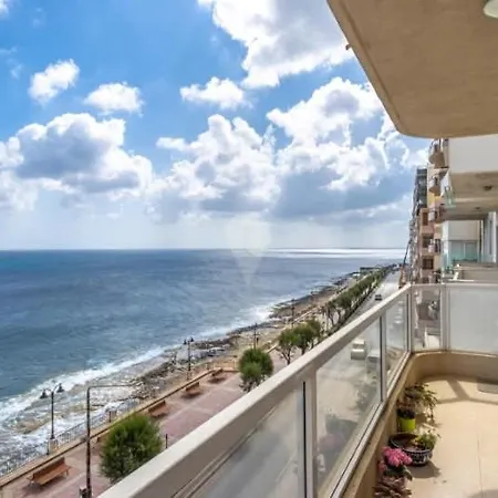 Apartment Seaview 3 Bedrooms In Balluta S5 *